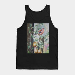 Chaffinch in a pear tree Tank Top